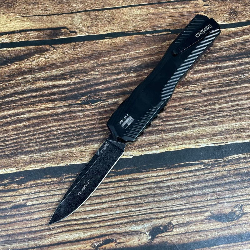 🔥 9000R Matt Diskin Livewire OTF AUTO Knife 3.3 CPM-MagnaCut Two-Tone Reverse Tanto Blade. (🎉50th Anniversary Edition🎉)