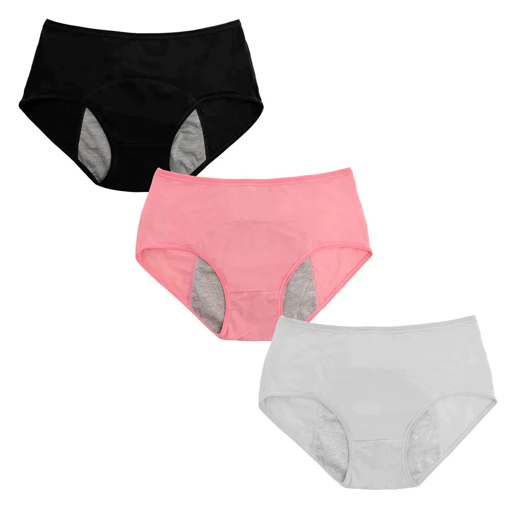 2025 High-quality physiological panties with high waist preventing side leakage - for women's protection