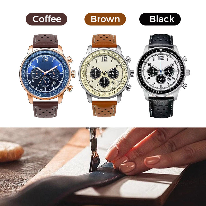 Men's Waterproof Multifunctional Quartz Watch