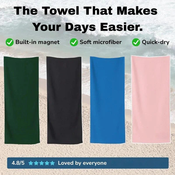 Magnet Towel - Quick-Dry Microfiber