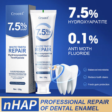 7.5% Nano Hydroxyapatite Toothpaste Whitening, Repairing, and Anti-Caries 120g