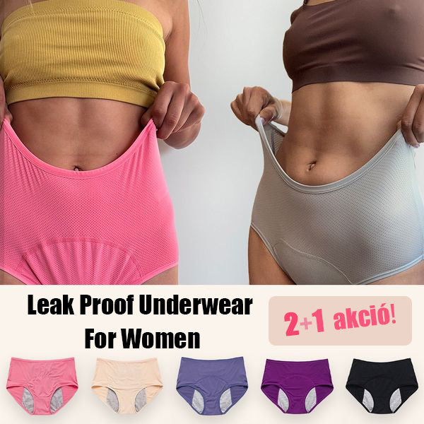 2025 High-quality physiological panties with high waist preventing side leakage - for women's protection