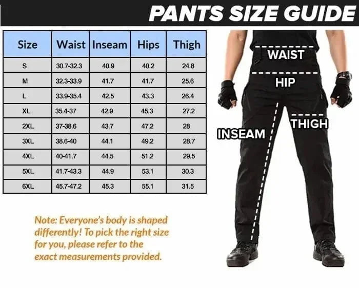 Tactical Waterproof Pants — ❄️Winter Sale 50% Off