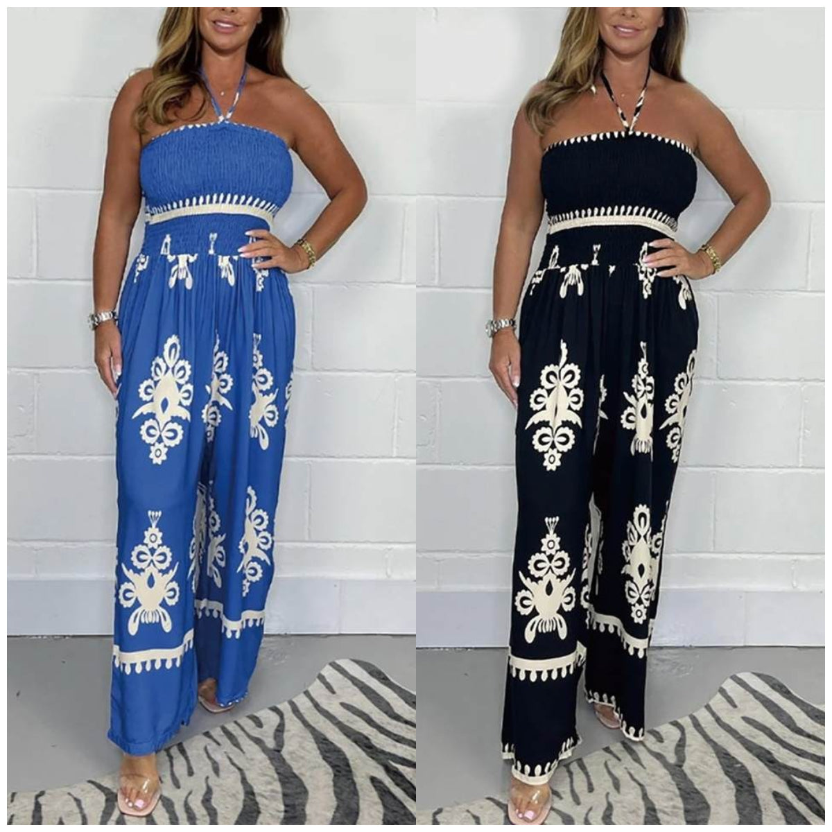 2025 Tube Top Jumpsuit with Suspenders🥰🥰 HOT SALE – 49% OFF