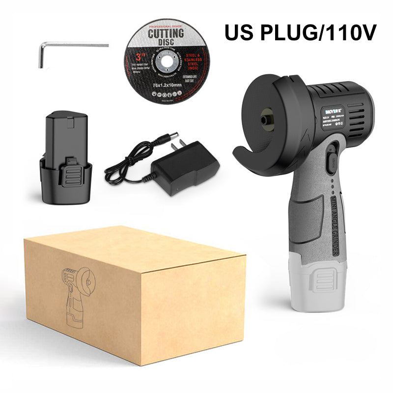 🧰12V Mini Angle Grinder with Cutting Disc
