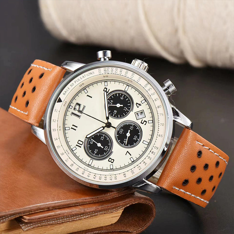 Men's Waterproof Multifunctional Quartz Watch