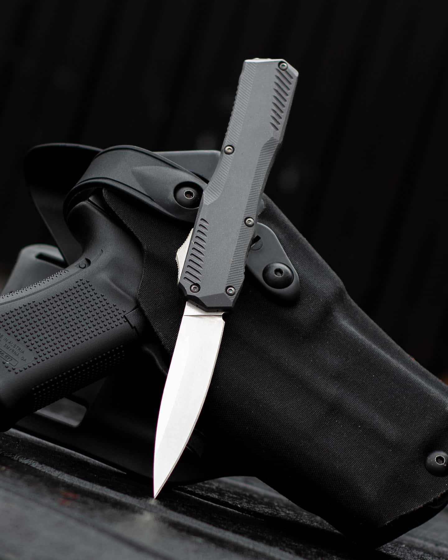 🔥KL 9000 OTF Self-Defense Knife Automatic Knife