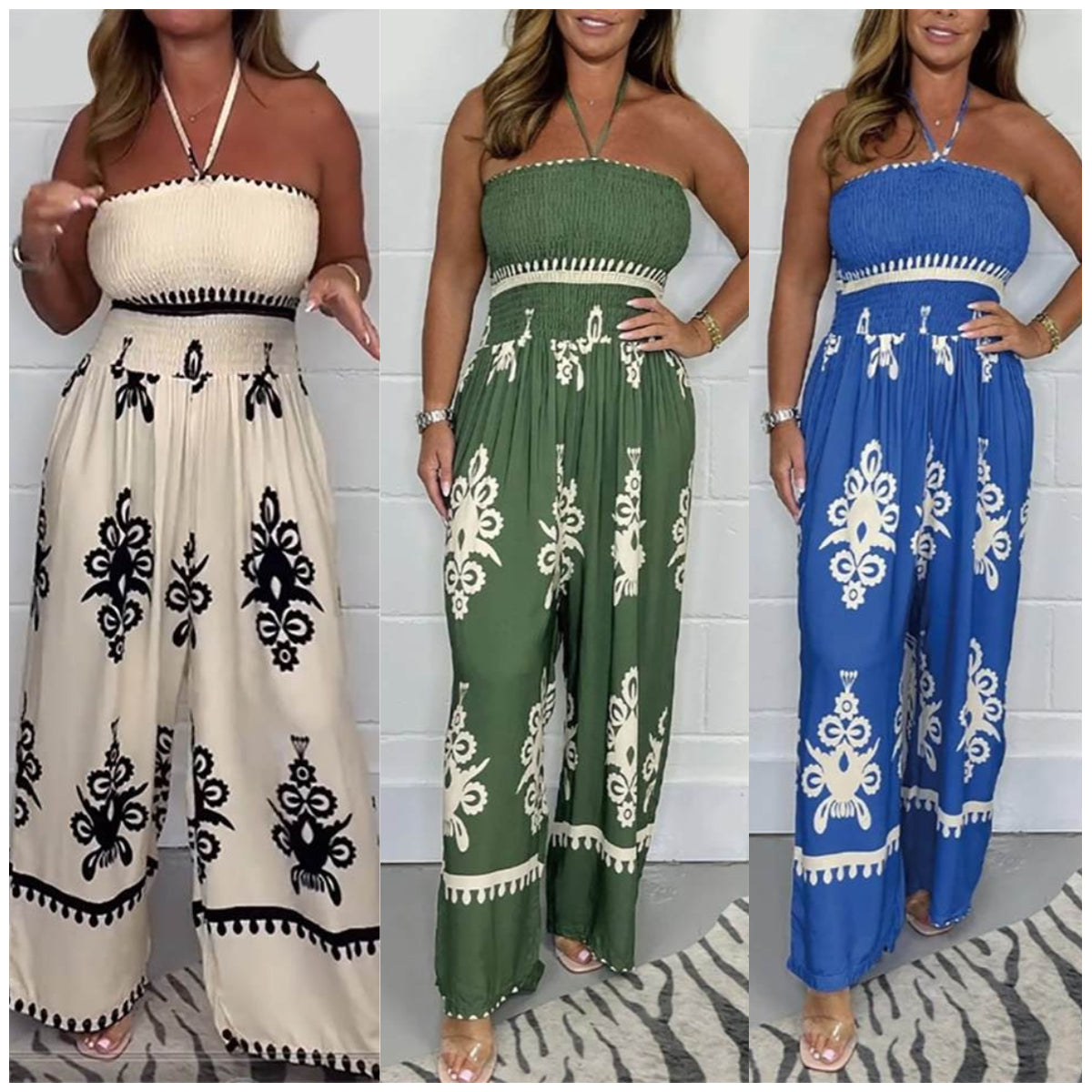 2025 Tube Top Jumpsuit with Suspenders🥰🥰 HOT SALE – 49% OFF