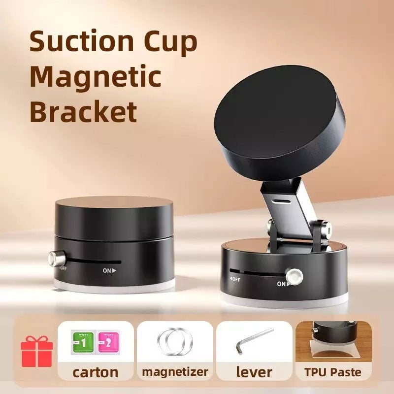 🔥Last Day Promotion -49% OFF🎁 Vacuum Suction Magnetic Phone Stand