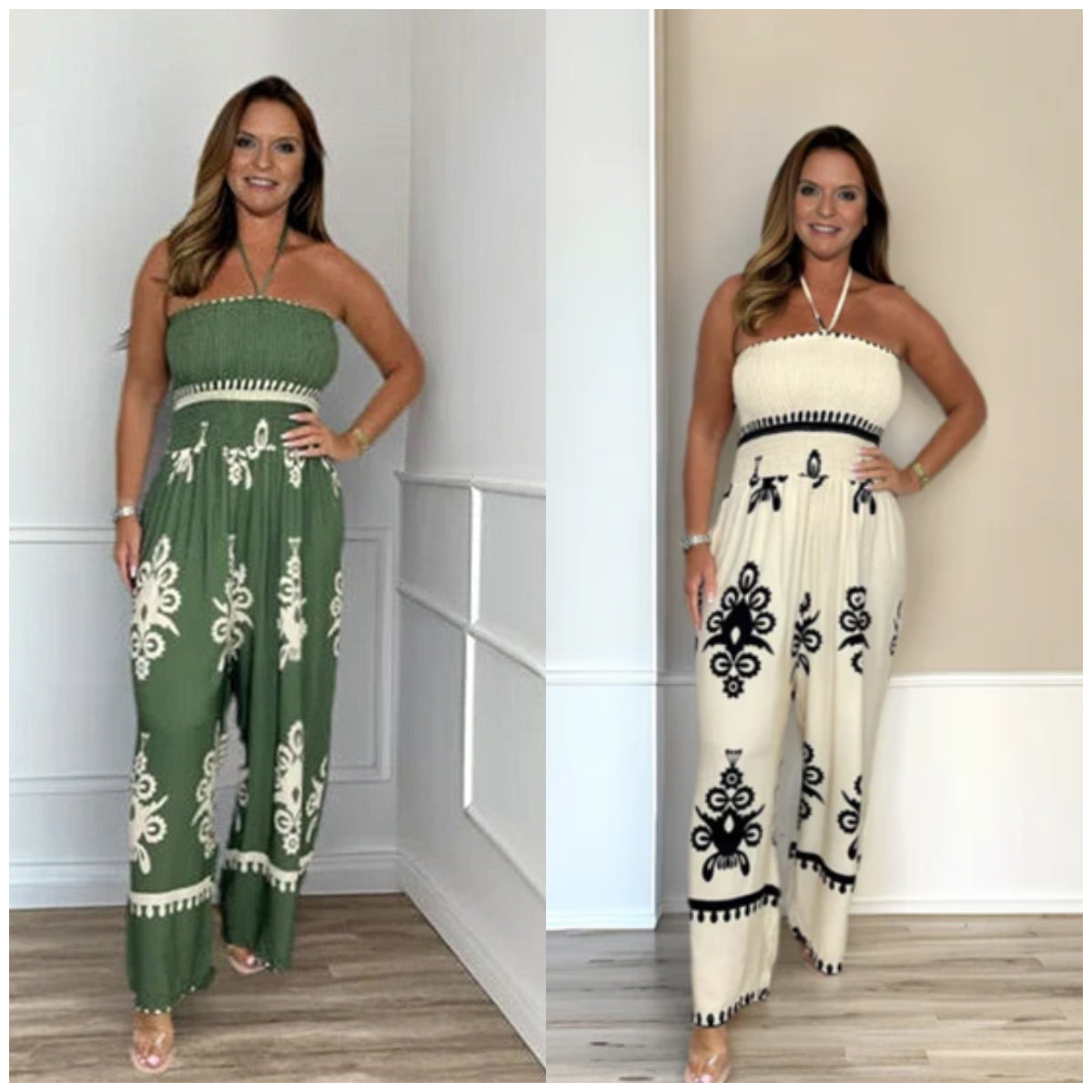 2025 Tube Top Jumpsuit with Suspenders🥰🥰 HOT SALE – 49% OFF