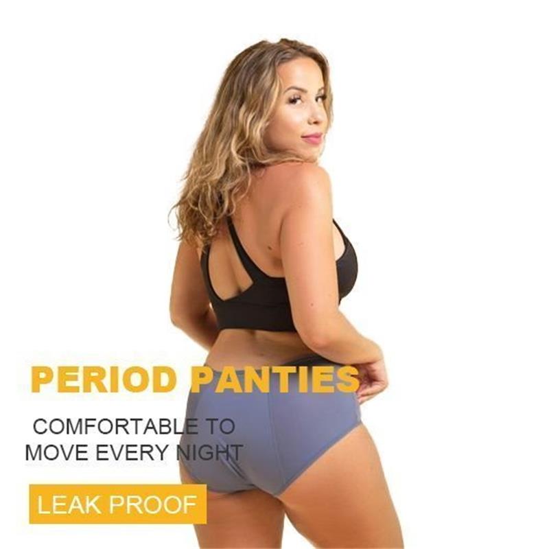 2025 High-quality physiological panties with high waist preventing side leakage - for women's protection
