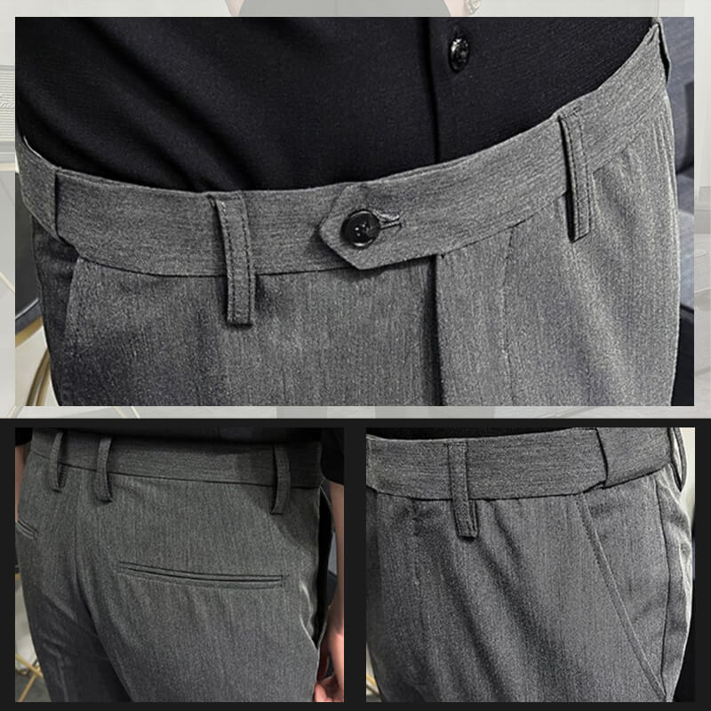 Solid Slim Fit Formal PANTS — ❄️Winter Sale 50% Off
