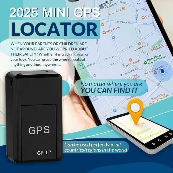🔥 【2025 Upgrade Cloud Storage--TF card is no longer needed】Magnetic Mini GPS Locator