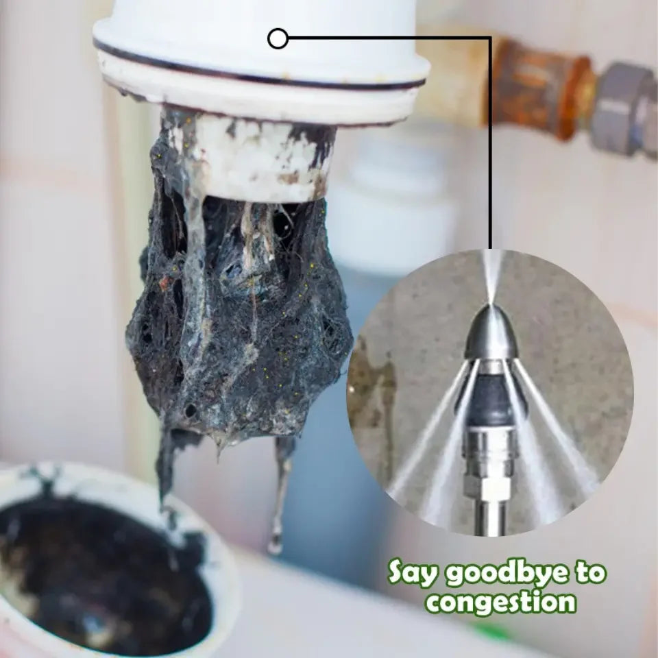 Sewer Cleaning Tool High-pressure Nozzle(50% OFF)