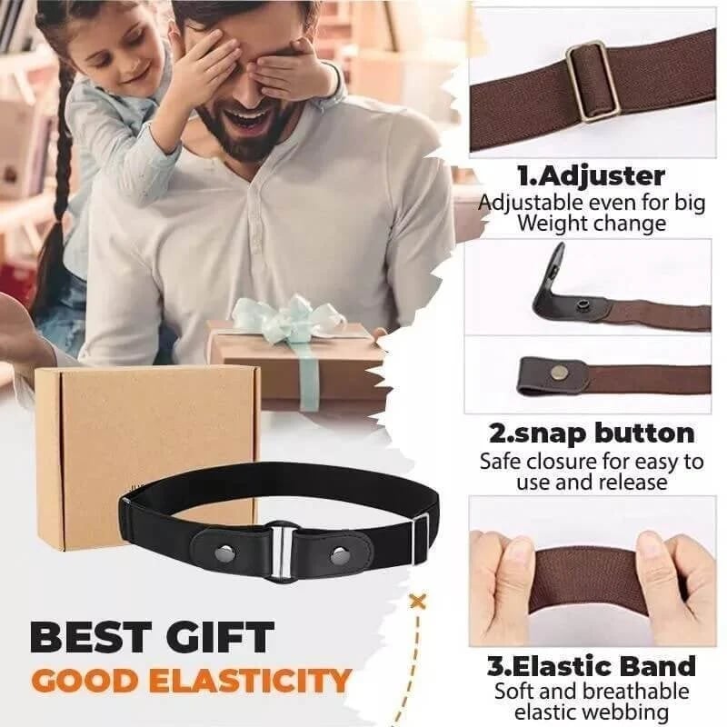 🔥Buckle-free Invisible Elastic Waist Belts
