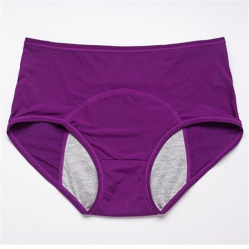 2025 High-quality physiological panties with high waist preventing side leakage - for women's protection