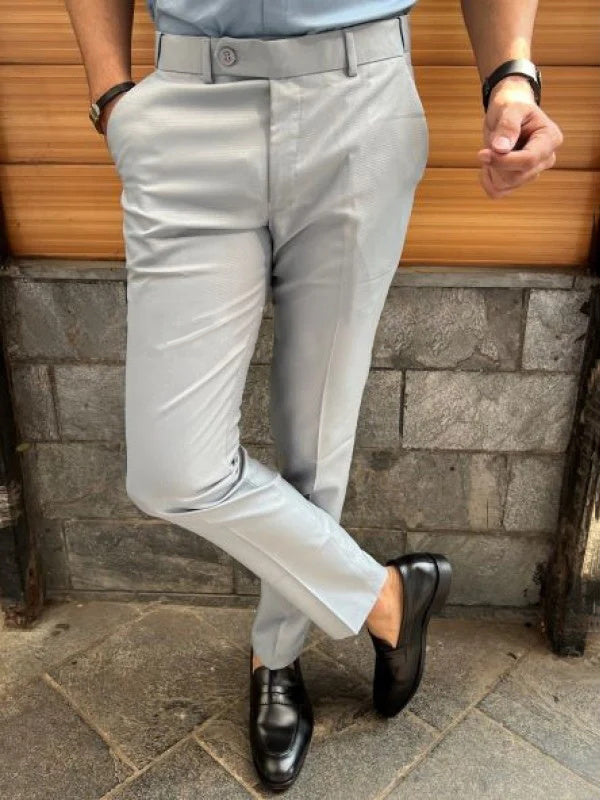 Solid Slim Fit Formal PANTS — ❄️Winter Sale 50% Off