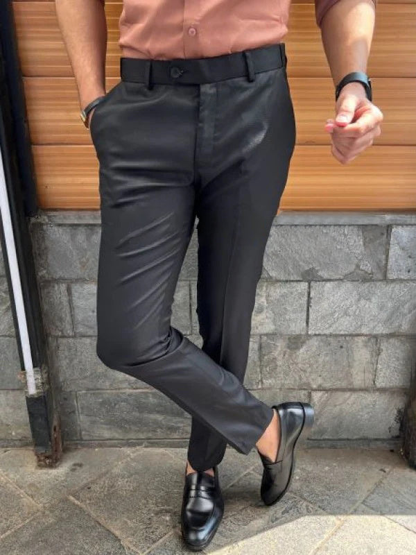 Solid Slim Fit Formal PANTS — ❄️Winter Sale 50% Off