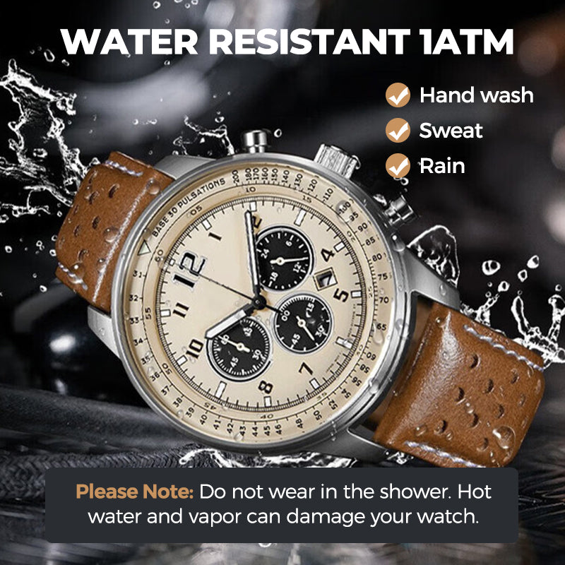 Men's Waterproof Multifunctional Quartz Watch
