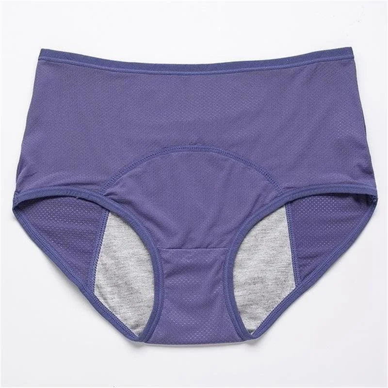 2025 High-quality physiological panties with high waist preventing side leakage - for women's protection