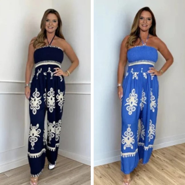 2025 Tube Top Jumpsuit with Suspenders🥰🥰 HOT SALE – 49% OFF