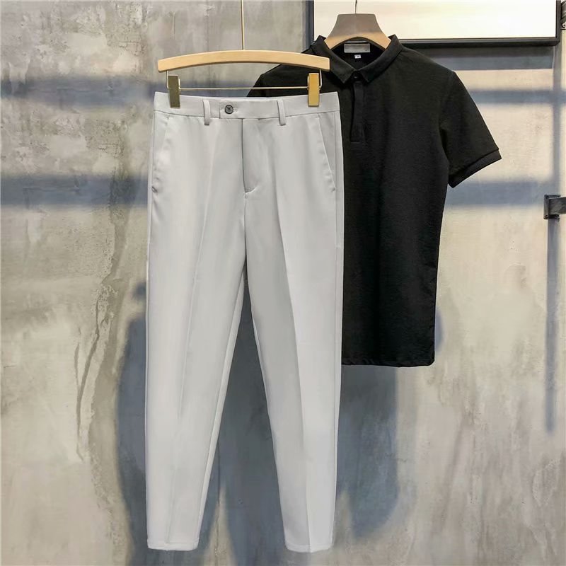 Solid Slim Fit Formal PANTS — ❄️Winter Sale 50% Off