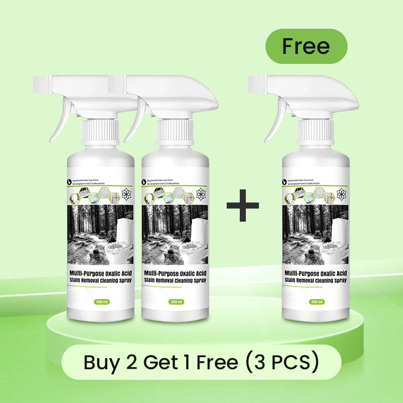 Multi-Purpose Oxalic Acid Stain Removal Cleaning Spray ( BUY 1 GET 1 FREE )