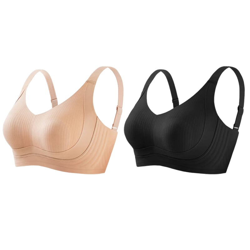 🏆Non-marking. skin-friendly push-up bra without underwire