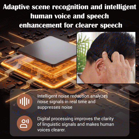 Bone conduction Bluetooth headphones hearing aids