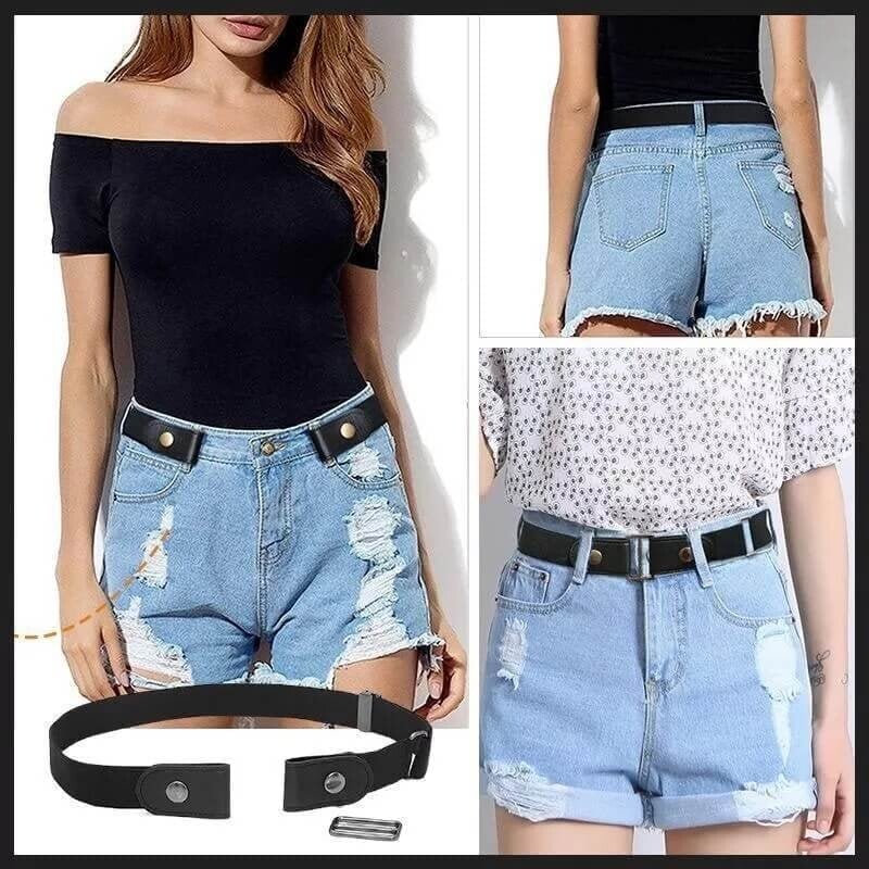 🔥Buckle-free Invisible Elastic Waist Belts