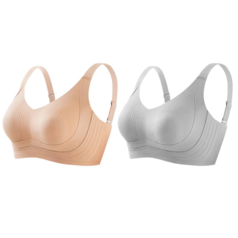 🏆Non-marking. skin-friendly push-up bra without underwire