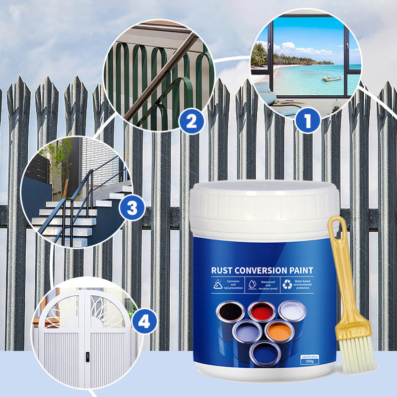 🔥HOT SALE 🔥Weatherproof Rust Converter Paint for Metal