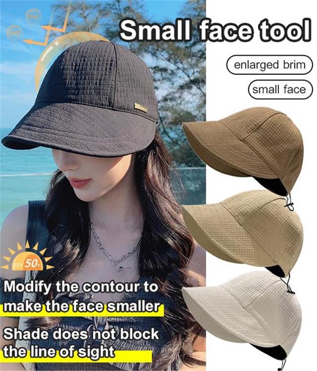 🔥Hot Sale🔥Foldable Bucket Hat - Small Face Tool