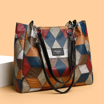 Women's Patchwork Tote Bag