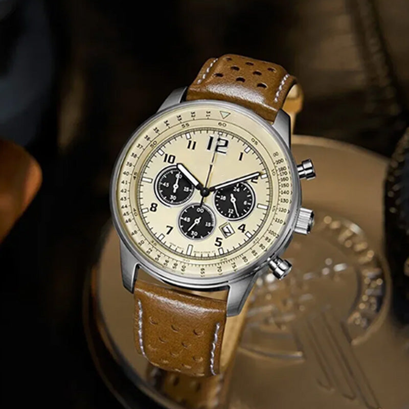 Men's Waterproof Multifunctional Quartz Watch