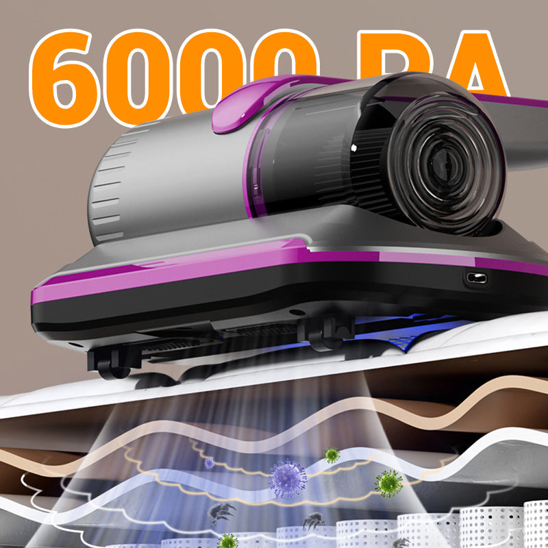 💥Hot Sale For 50% 0FF💥💂‍♀️🛡️Bedroom Guard - Multifunctional Wireless Handheld UV Bed Vacuum Cleaner