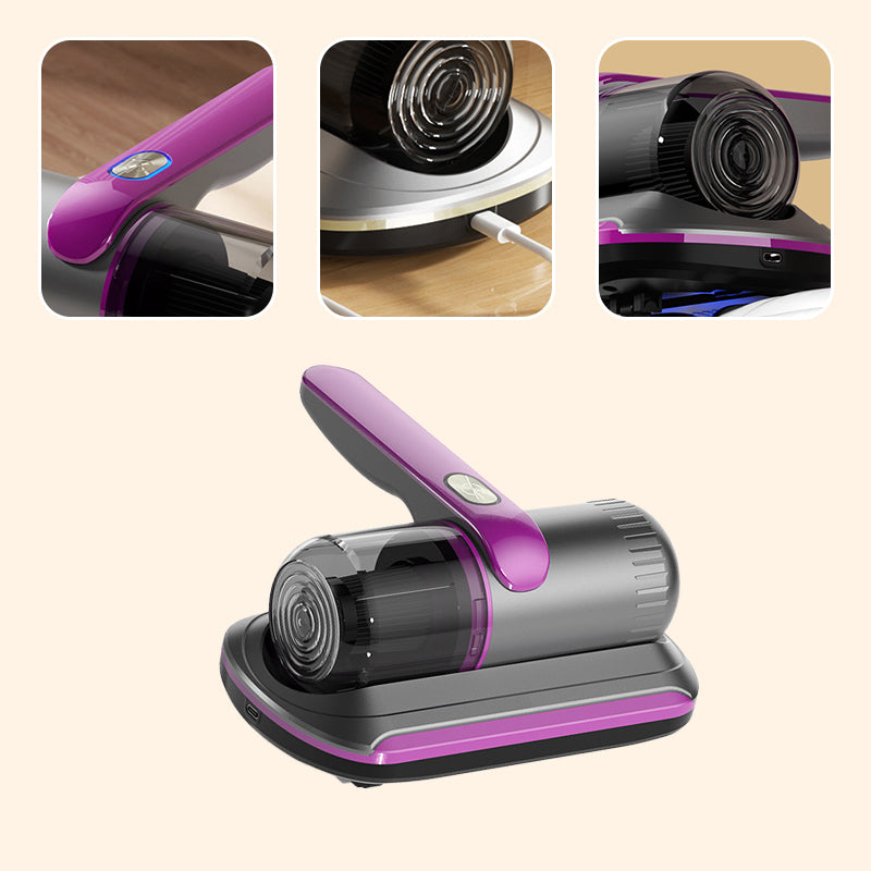 💥Hot Sale For 50% 0FF💥💂‍♀️🛡️Bedroom Guard - Multifunctional Wireless Handheld UV Bed Vacuum Cleaner
