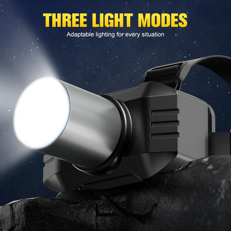 🔥Hot Sale 50% OFF🔥Bright Outdoor Rechargeable LED Headlamp